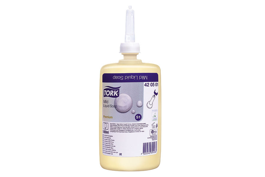 Jabon liquido manos suave 80506 x 1000 ml familia/tork