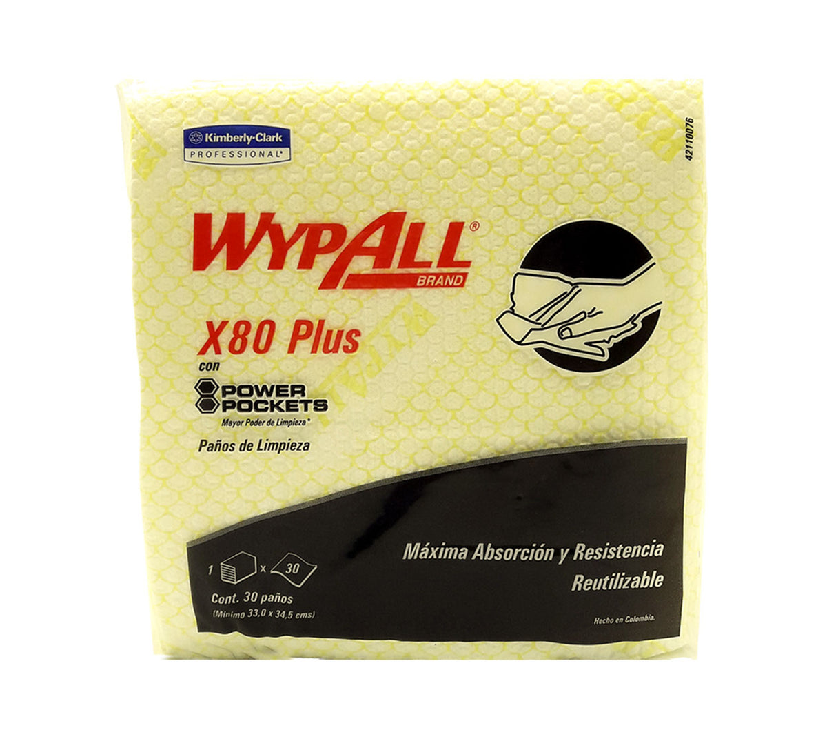 Limpion wypall x-80 3096 x 30 hojas amari kimberly