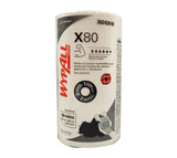 Limpion wypall x-80 2848 x 80 hoja blanco kimberly