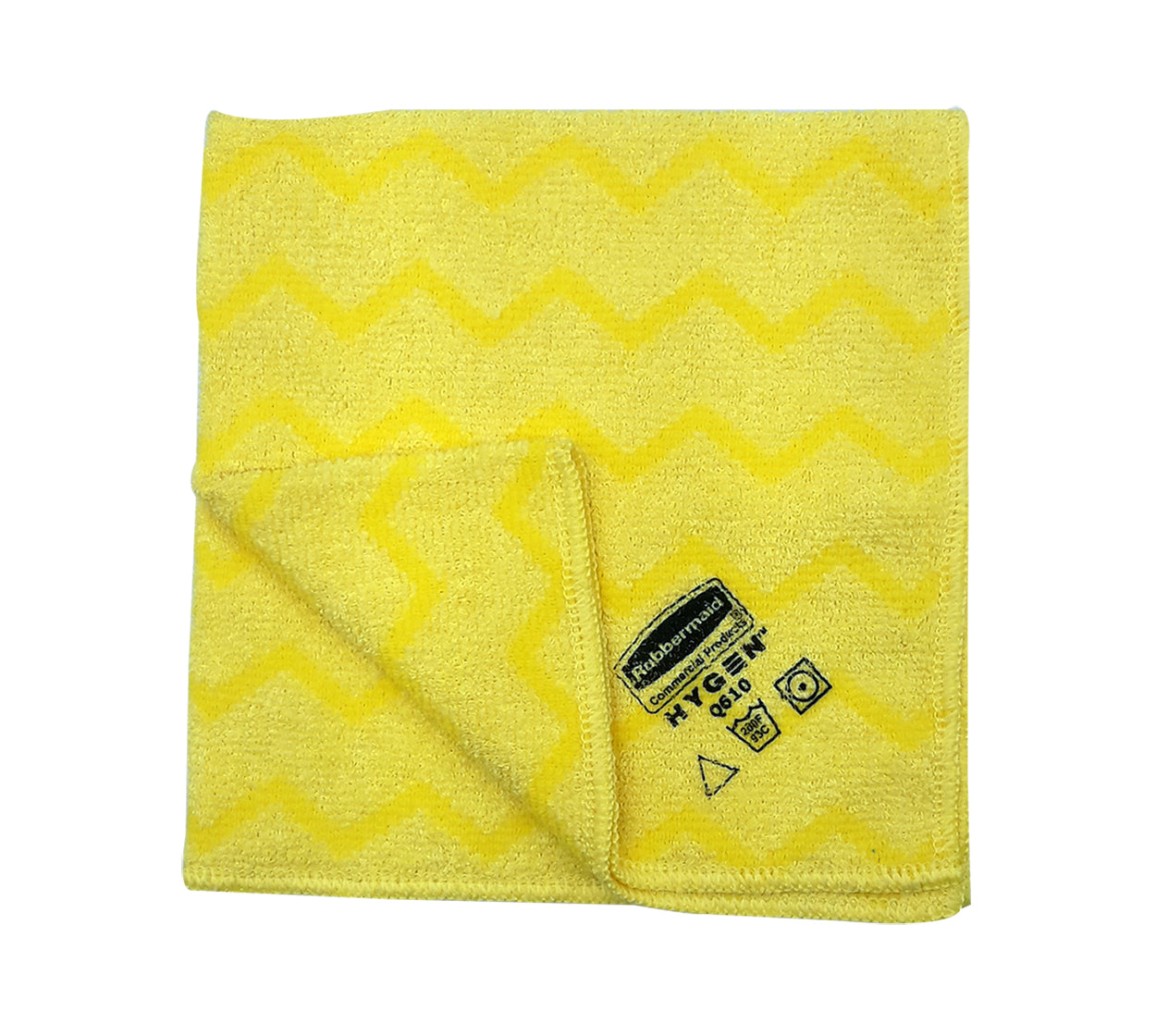 Paño microfibra uso general amarillo rubber