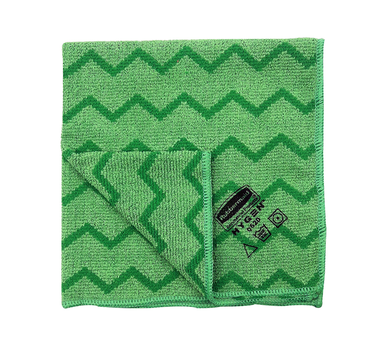 Paño microfibra uso general verde rubbermaid