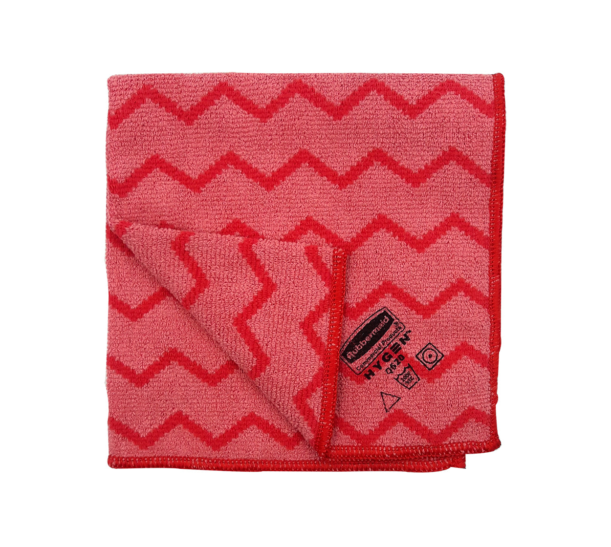Paño microfibra uso general rojo rubbermaid