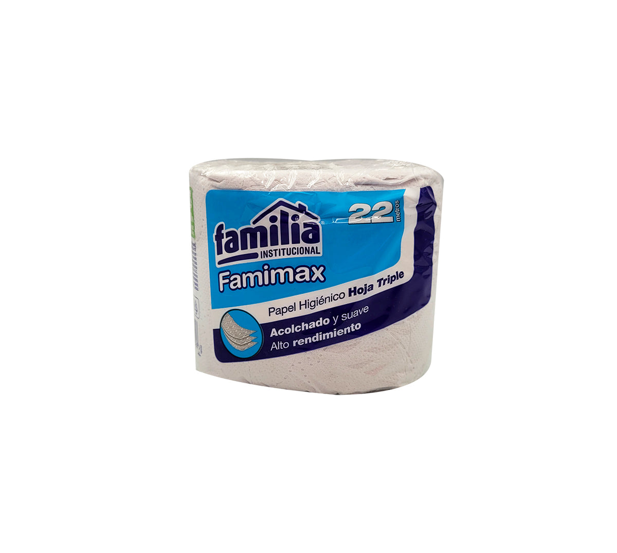 Papel higienico normal 201764 x 1x22 mt bc 3h familia/tork