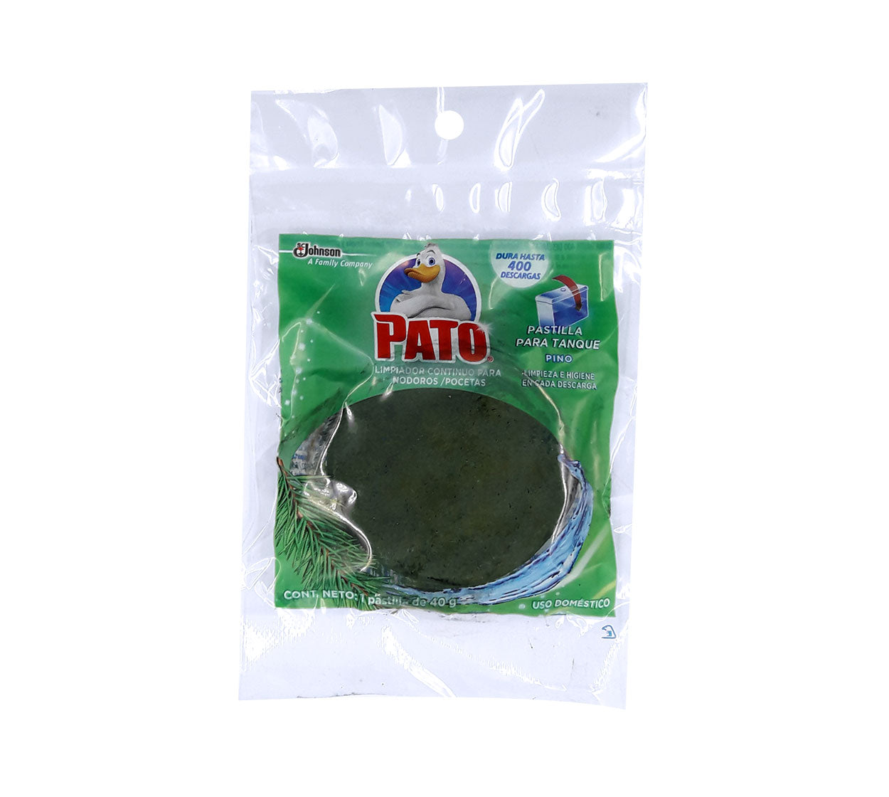 Pato tanque azul/verde pasta x 40 g