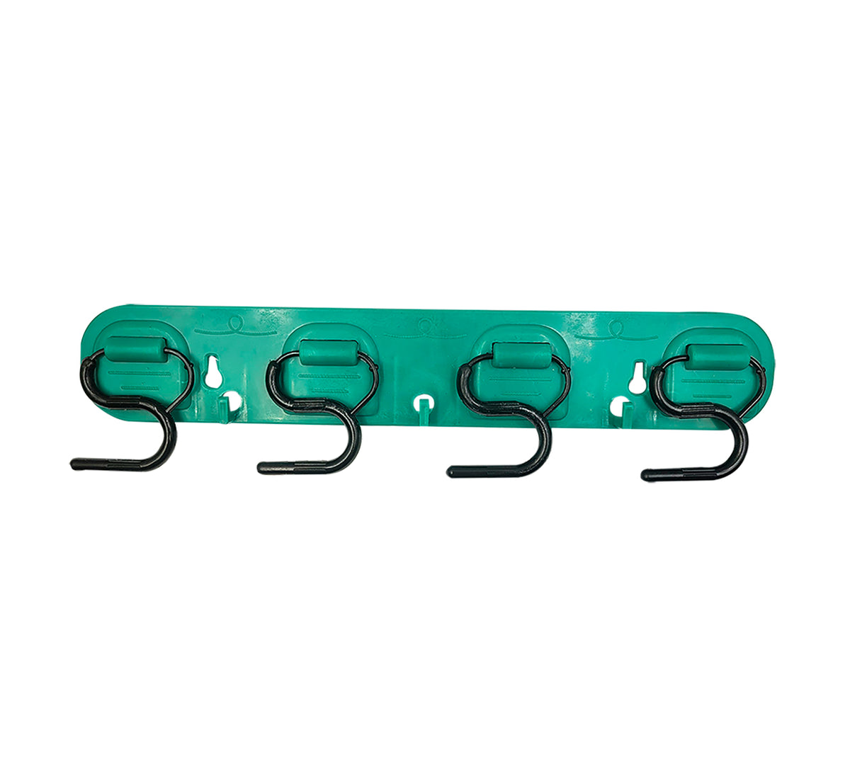 Soporte plastico para escobas 7 puestos
