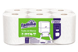 Toalla mano rollo 73657 x 6x120 mt blanco 3h familia/tork