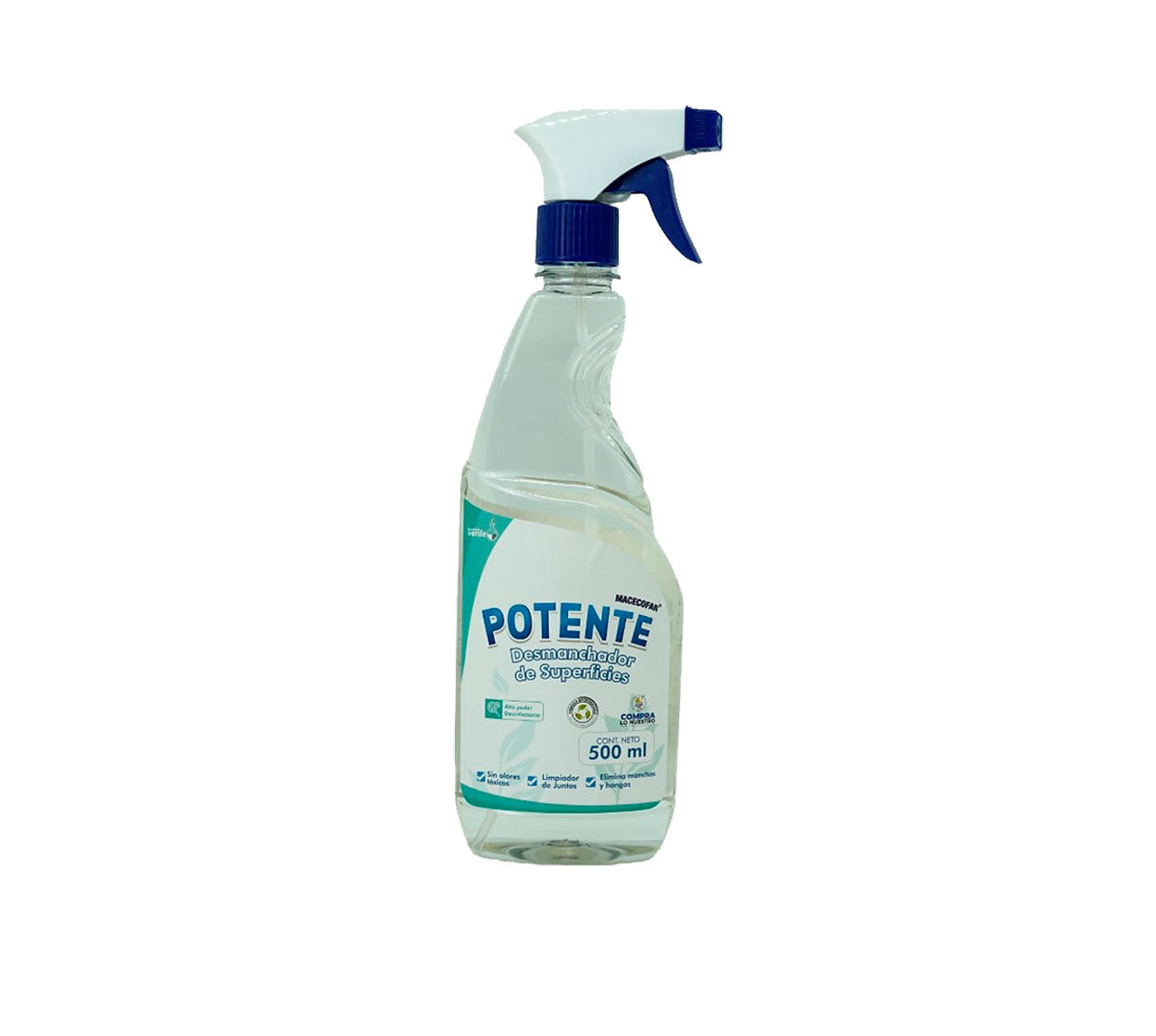 Desmanchador superficies potentex 500 ml con pistola