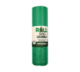 Bolsa basura ecologico 65x90 cm verde x 10 rollo (material recuperado)