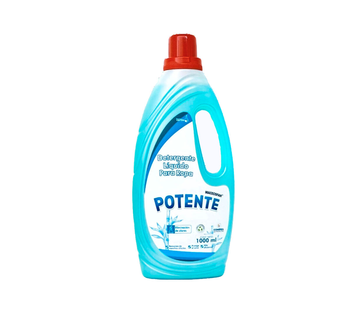 Detergente liquido para ropa potente x 1000 ml