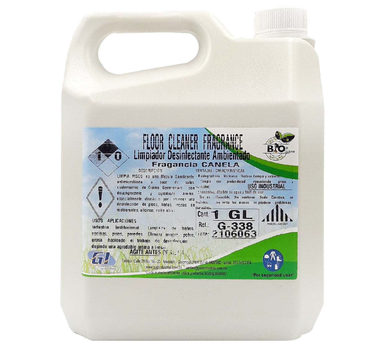 Limpiador multiusos desin floor cleaner x 3800 ml p-338