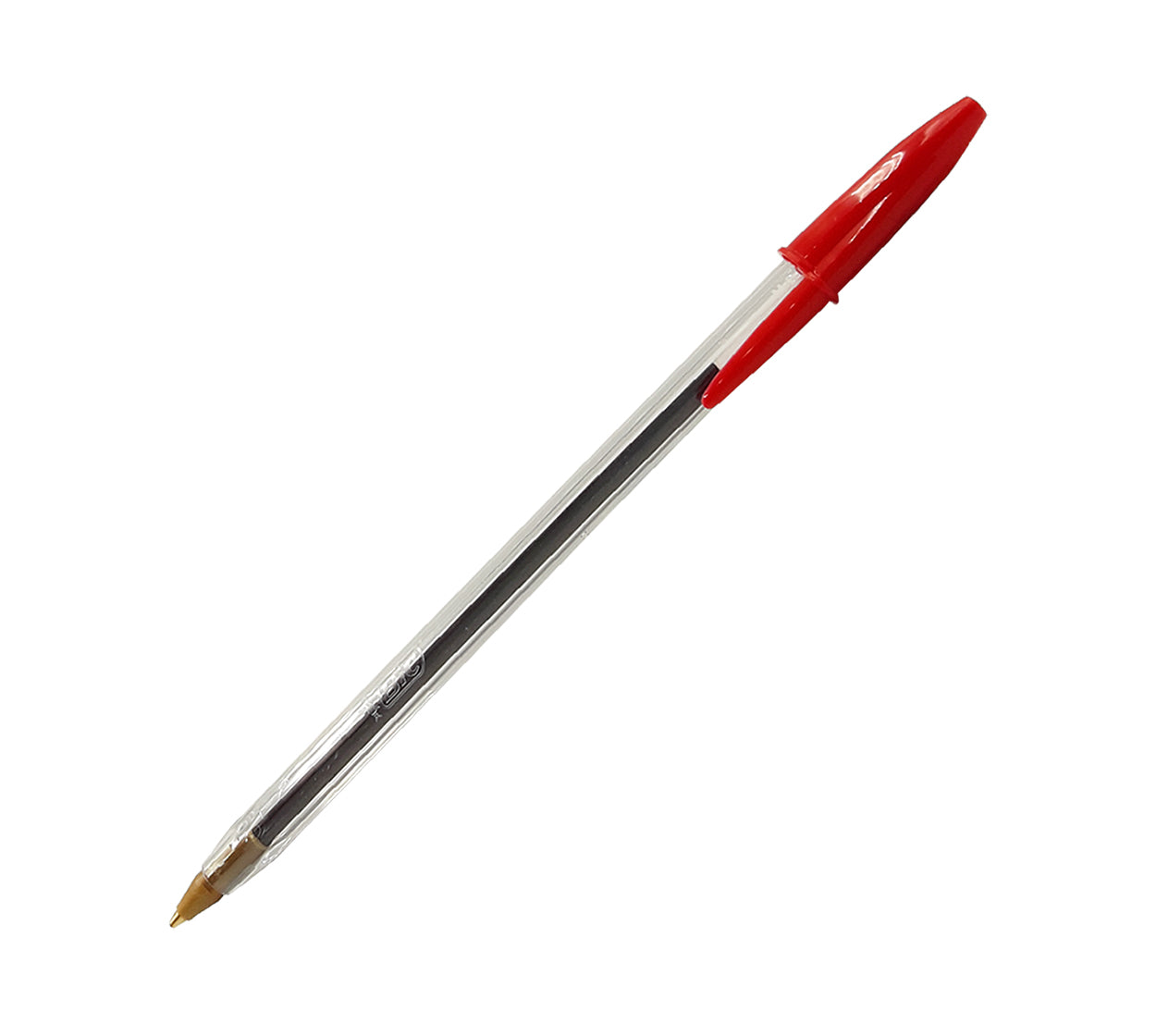 Boligrafo desechable bic cristal rojo 1.0