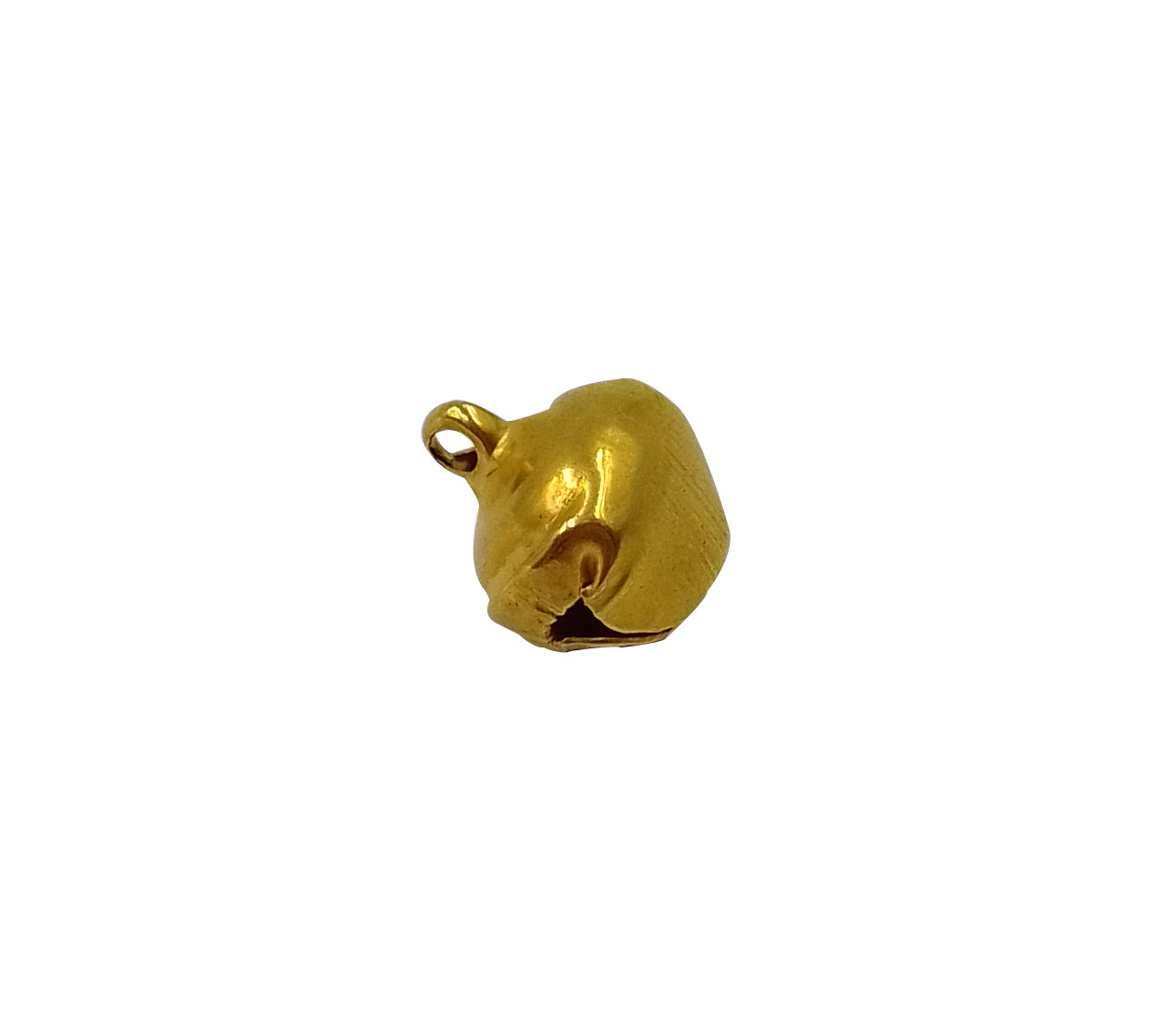 Cascabel para pulseras plateado/dorado 1.4 cm