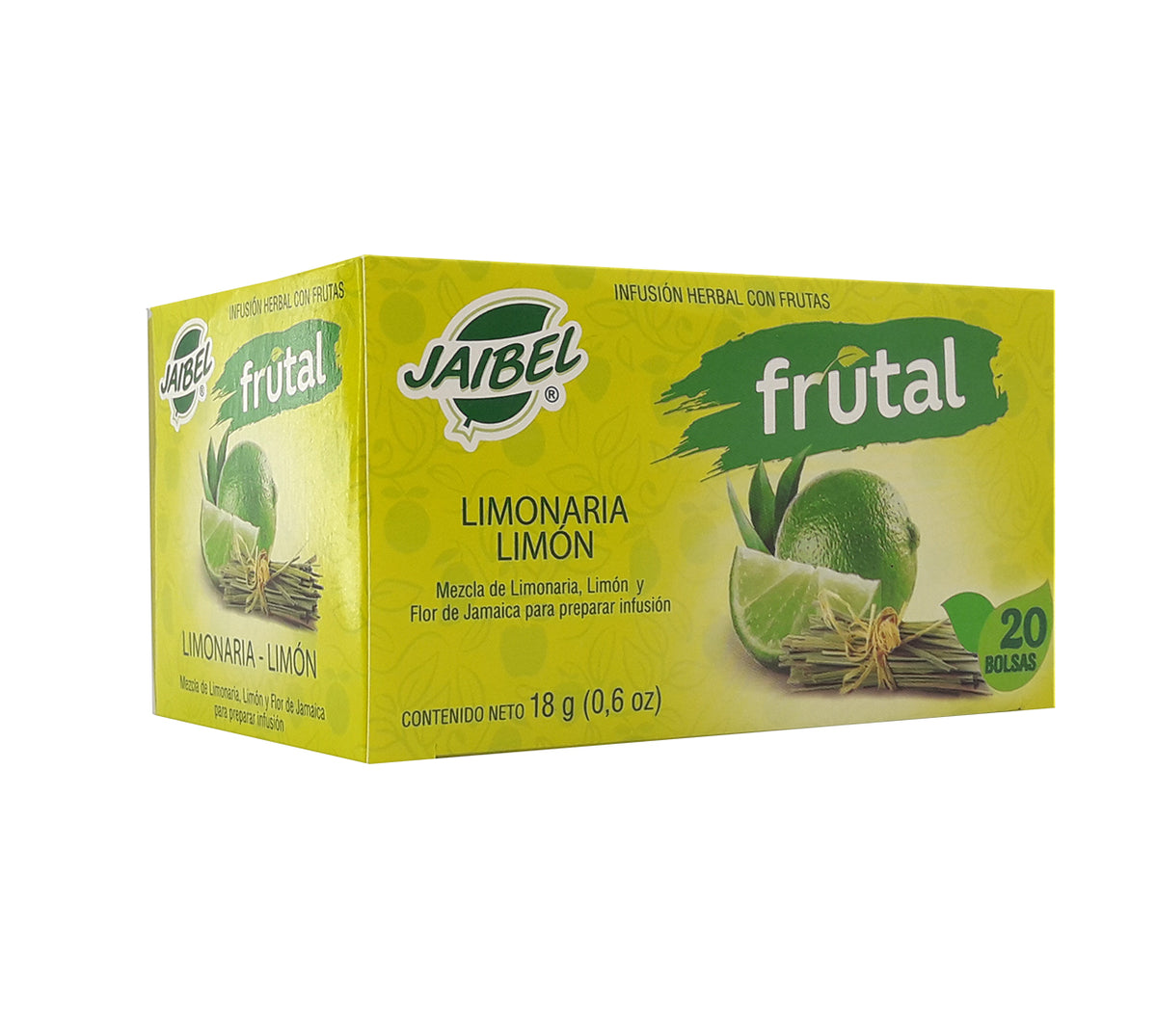 Aromatica jaibel limon-limonaria x 20 bolsas
