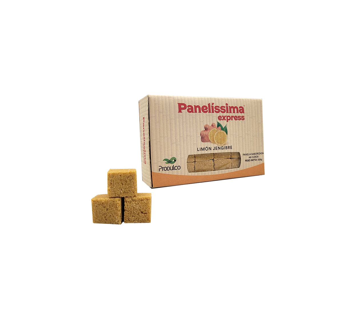 Aromatica panela express limon-jengibre x 48 cubos