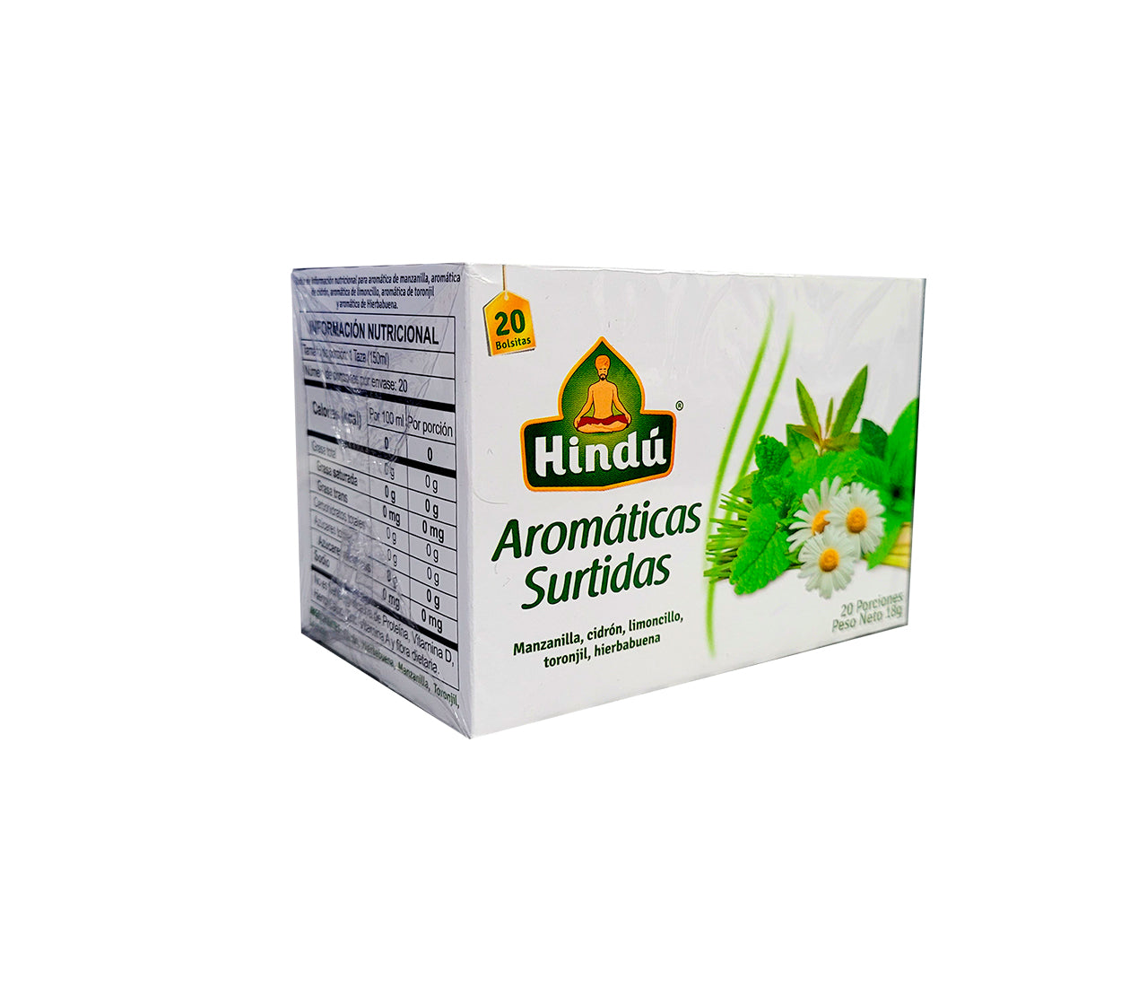 Aromatica hindu surtida tradicional x 20 bolsas