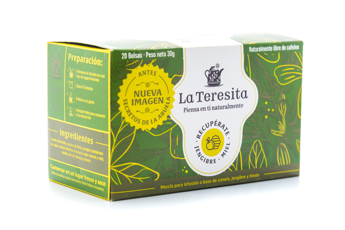 Infusion teresita recupe jengi-lim-mie x 20 bolsas