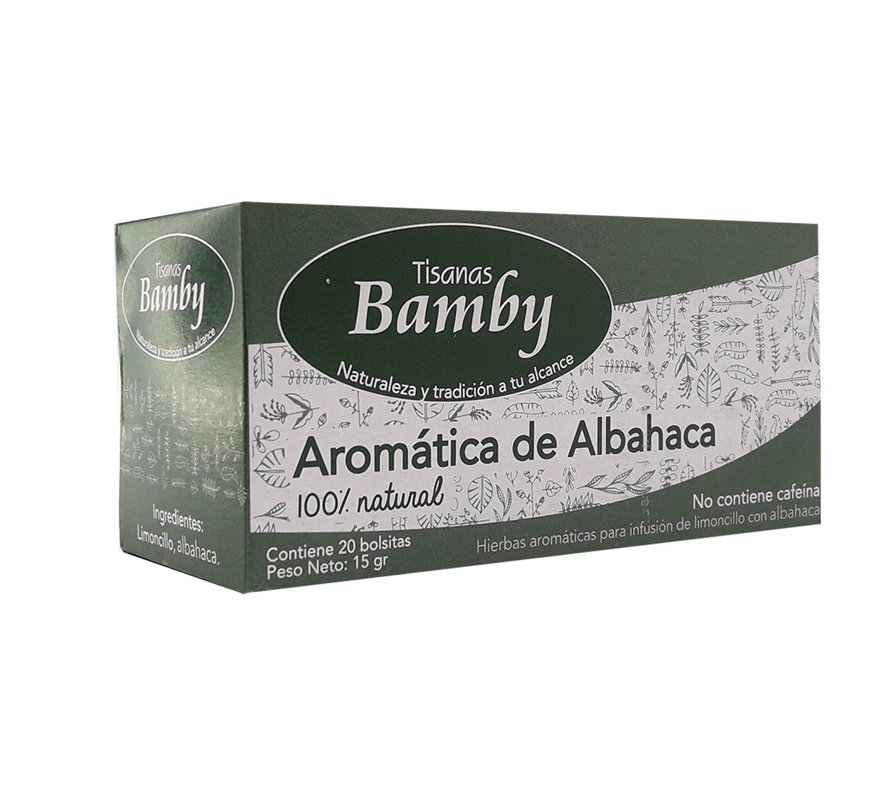 Aromatica bamby albahaca x 20 bolsas