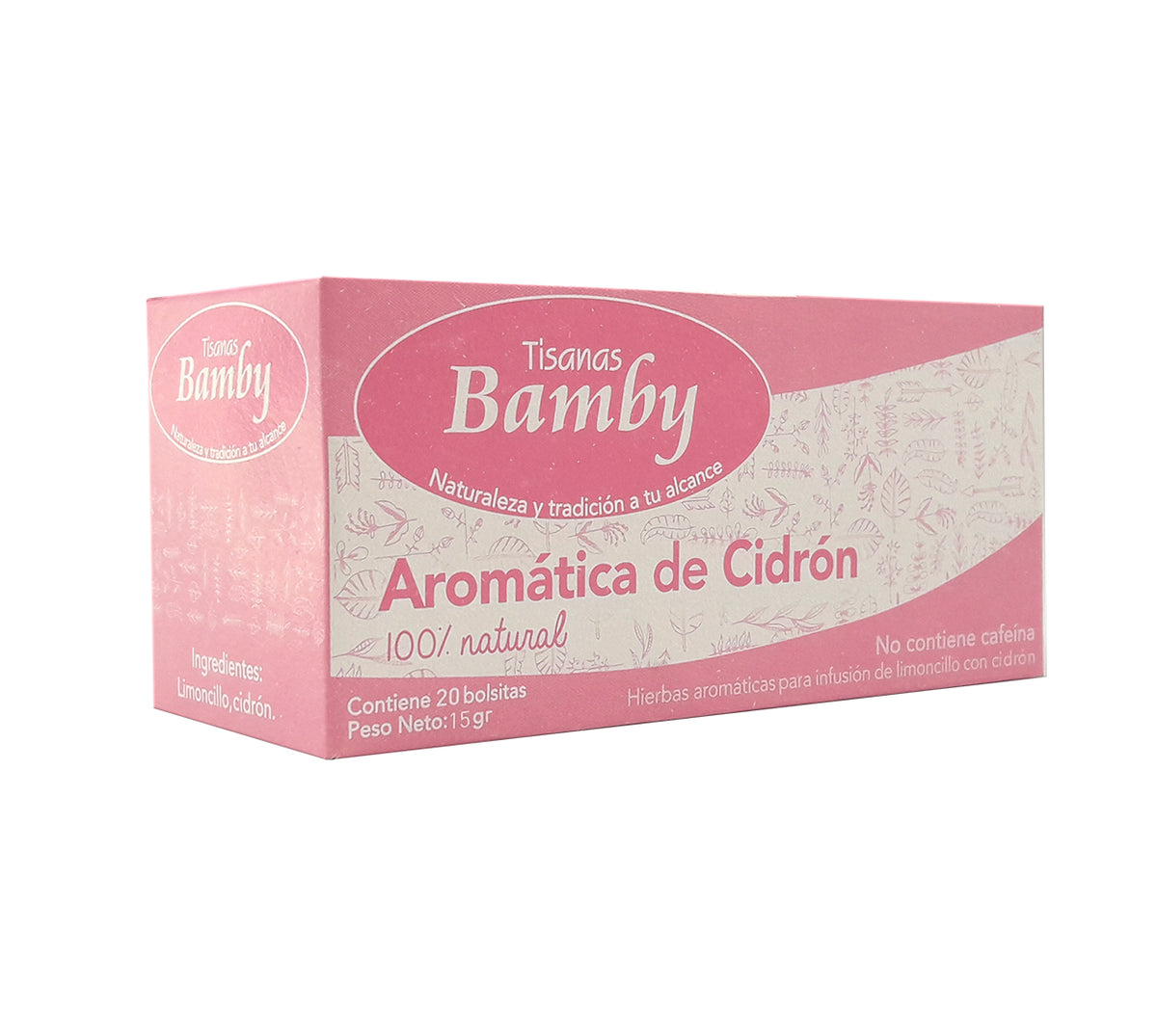 Aromatica bamby cidron x 20 bolsas