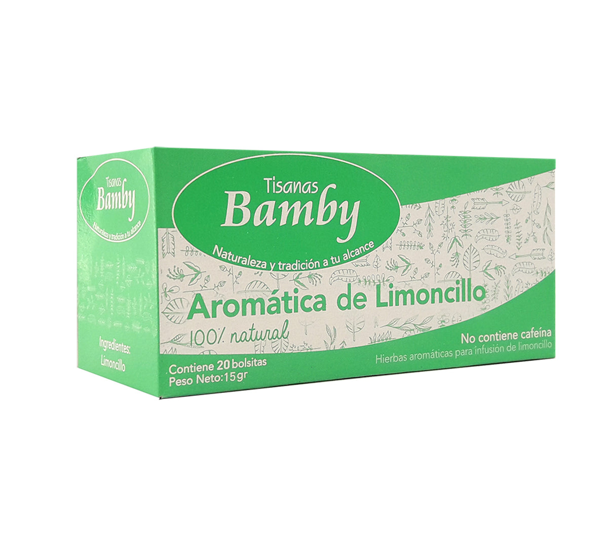 Aromatica bamby limoncillo x 20 bolsas