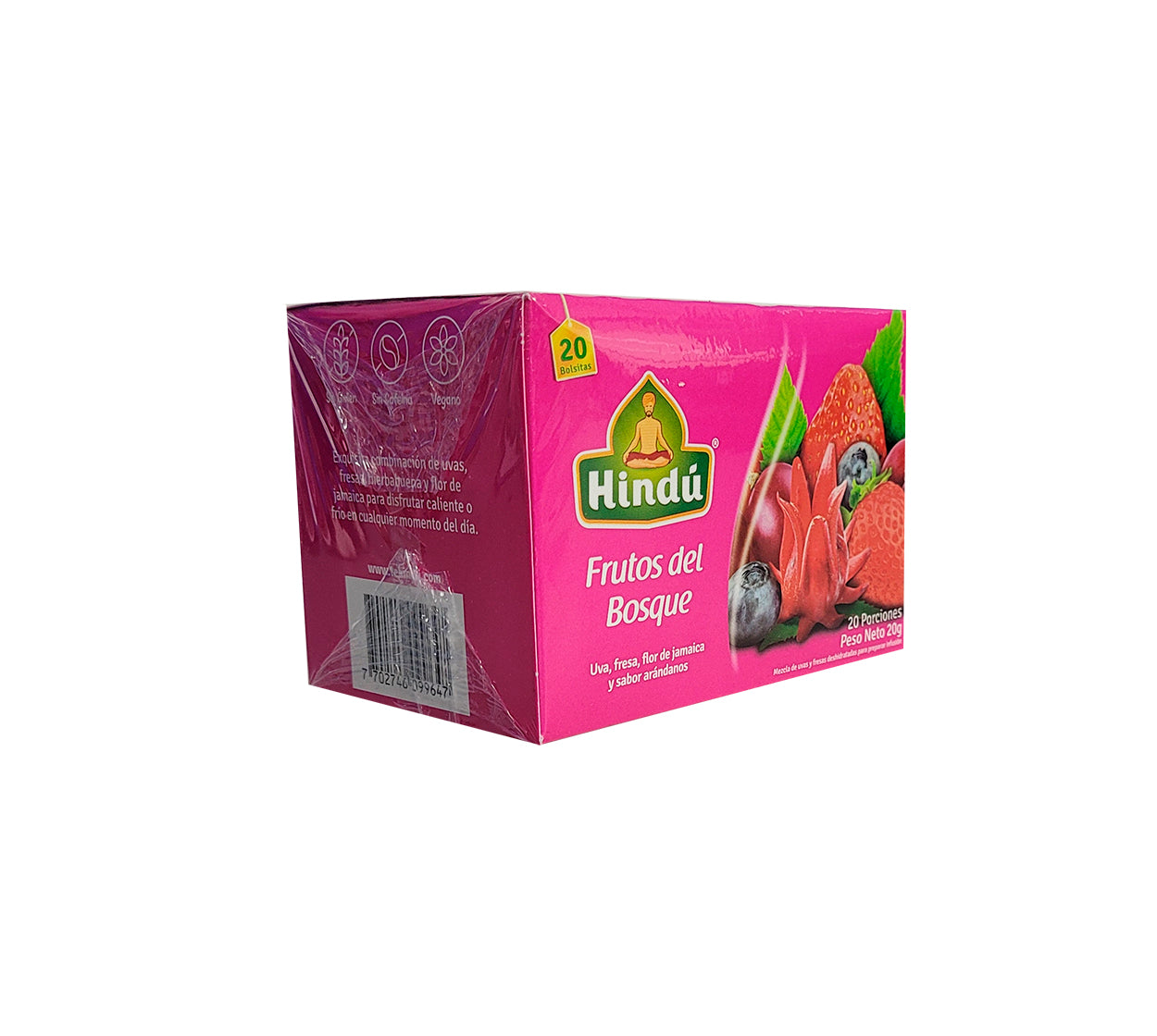 Infusion hindu frutos del bosque x 20 bolsas