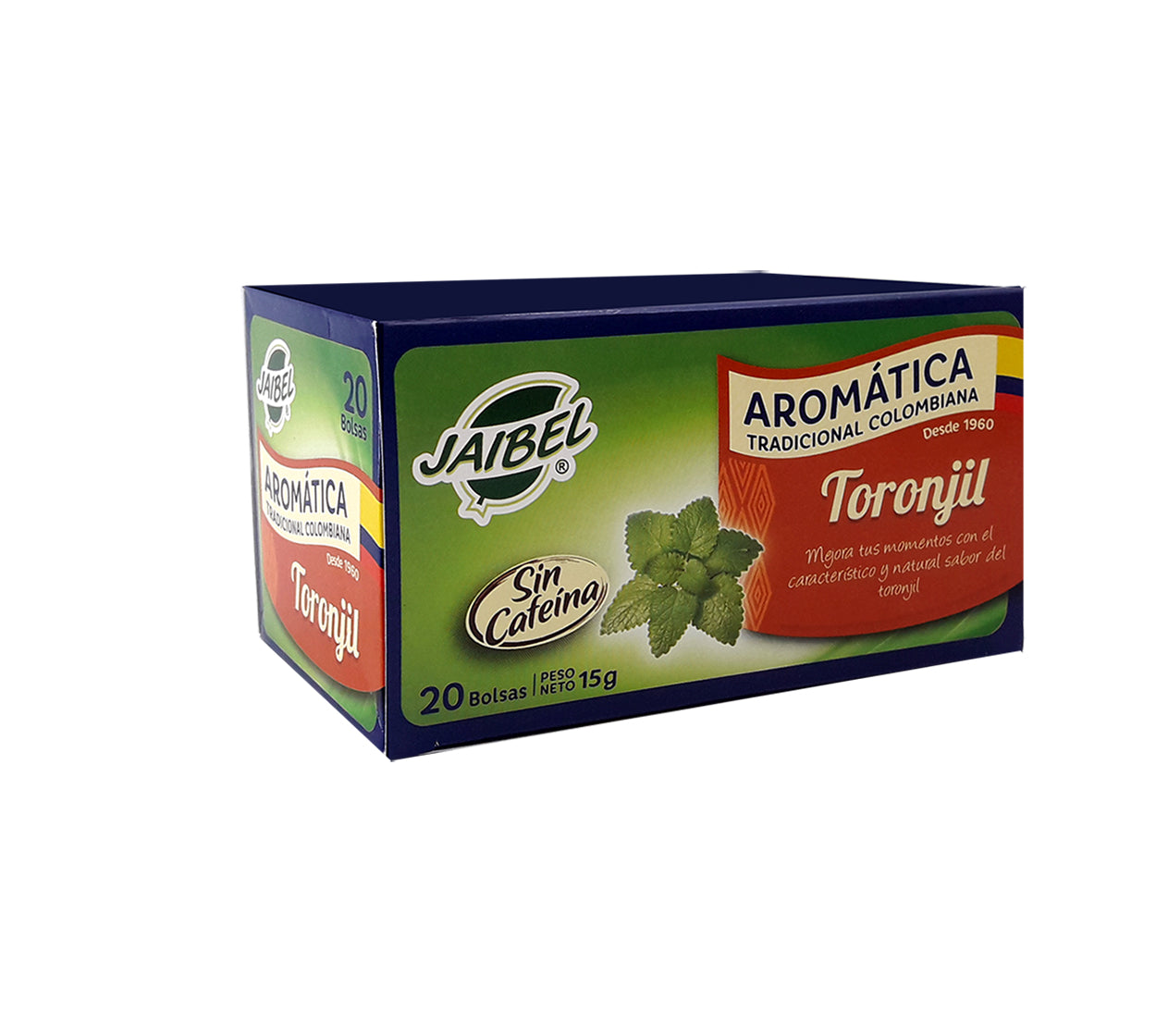 Aromatica jaibel toronjil x 20 bolsas
