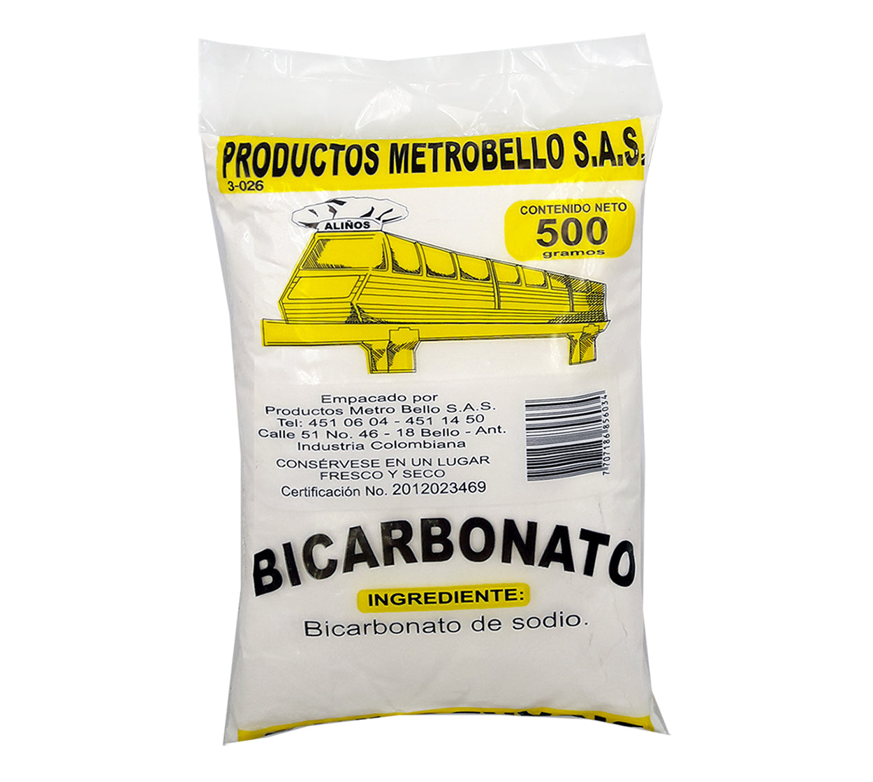 Bicarbonato x 500 g