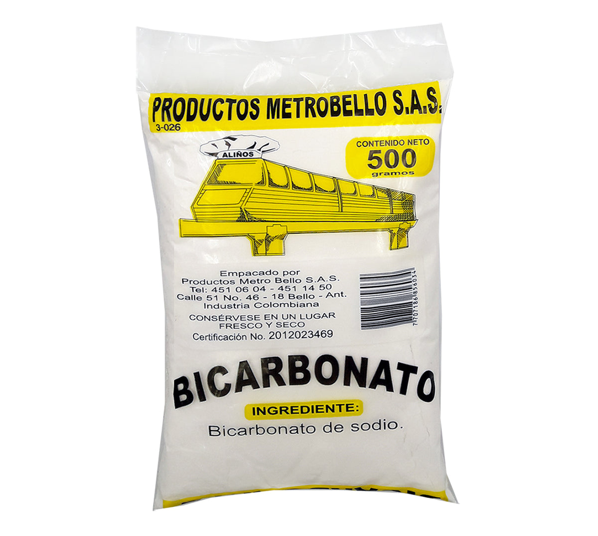 Bicarbonato x 500 g