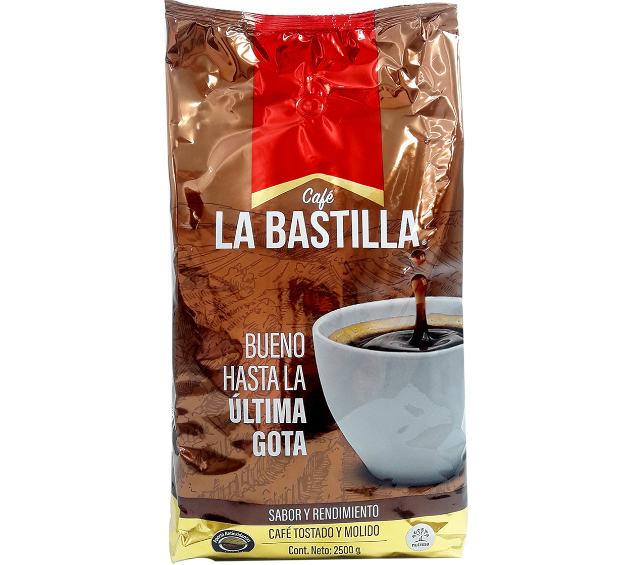 Cafe molido bastilla medio x 2500 g 1029254