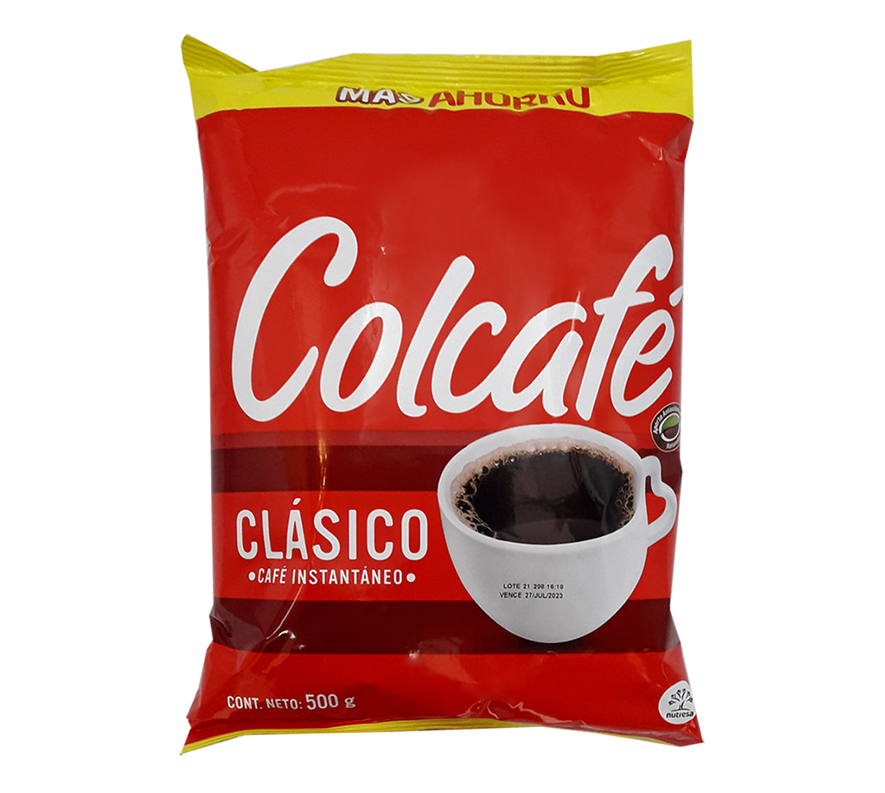 Cafe instantaneo colcafe clasico x 500 g 1003359