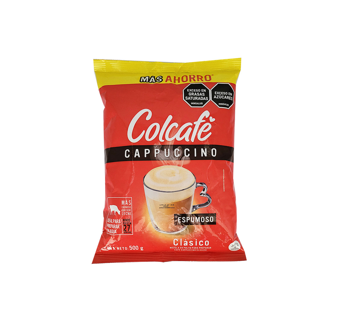 Capuccino clasico bolsa vending x 500 g 1066702