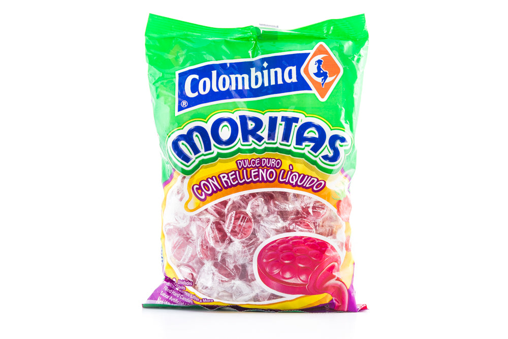 Confite envuelto moritas x 100