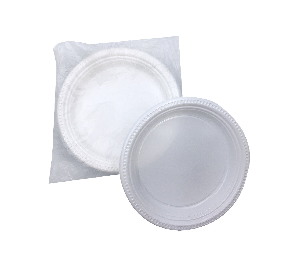 Plato desechable plastico grande referencia 303 (21 cm) x 20