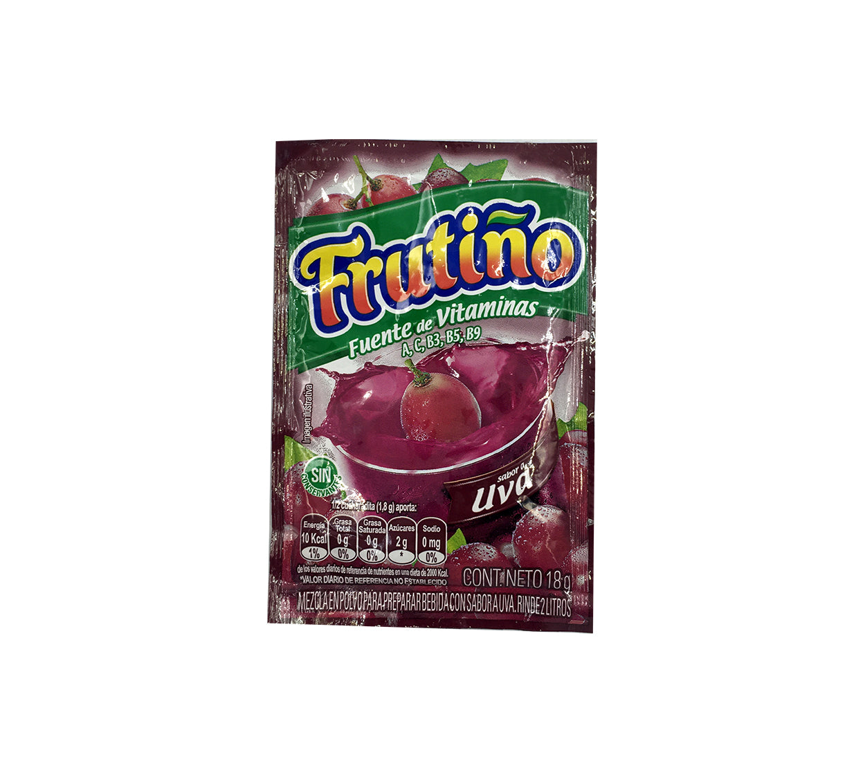 Refresco frutiño sabores surtidos x 2 lt