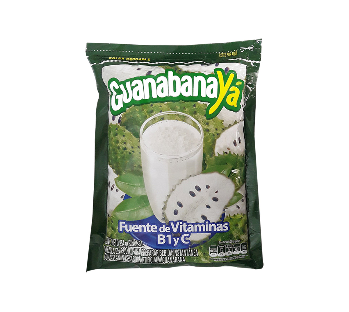 Refresco instantaneo guanabana ya 10.5 lt