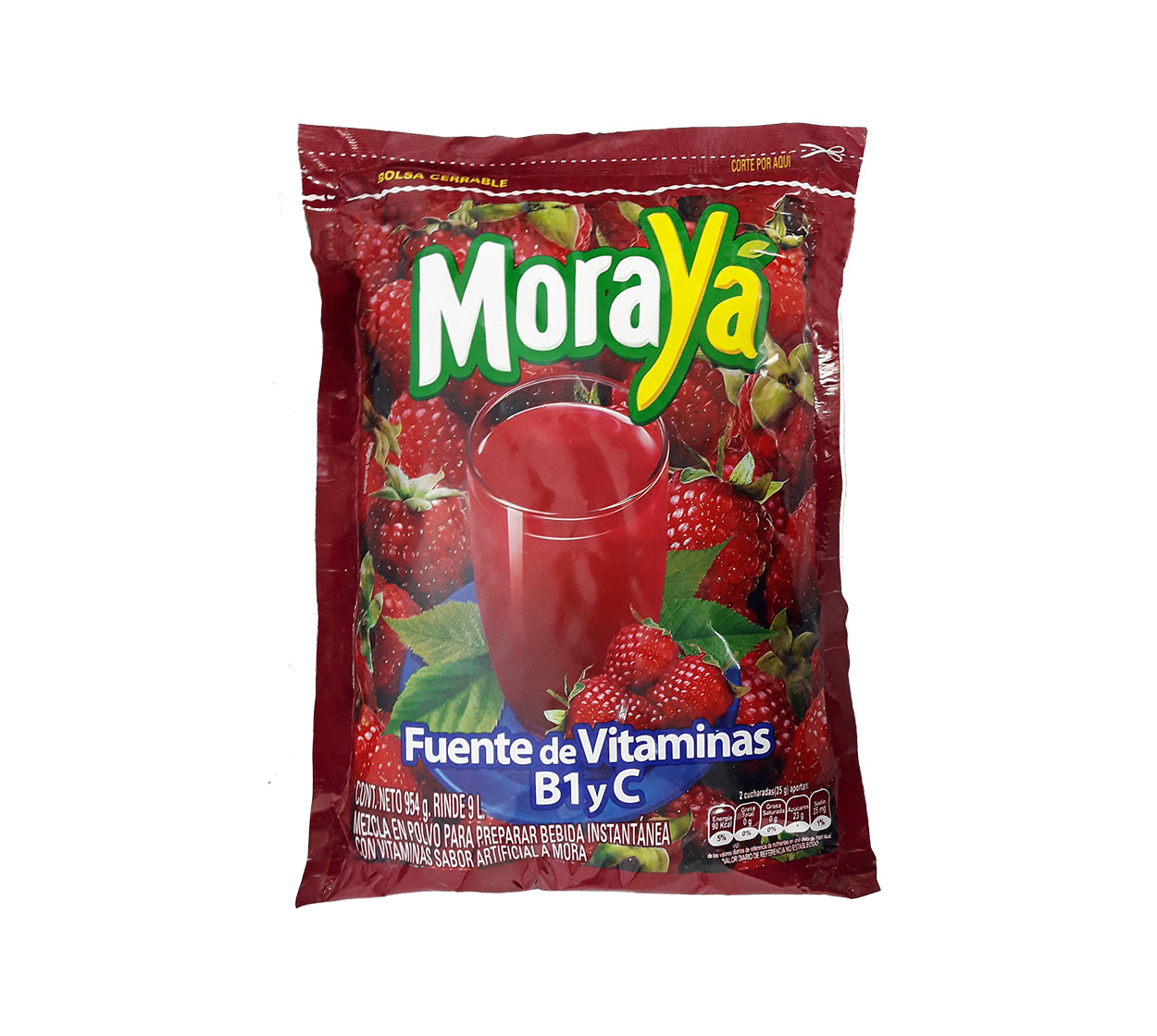 Refresco instantaneo mora ya 10.5 lt