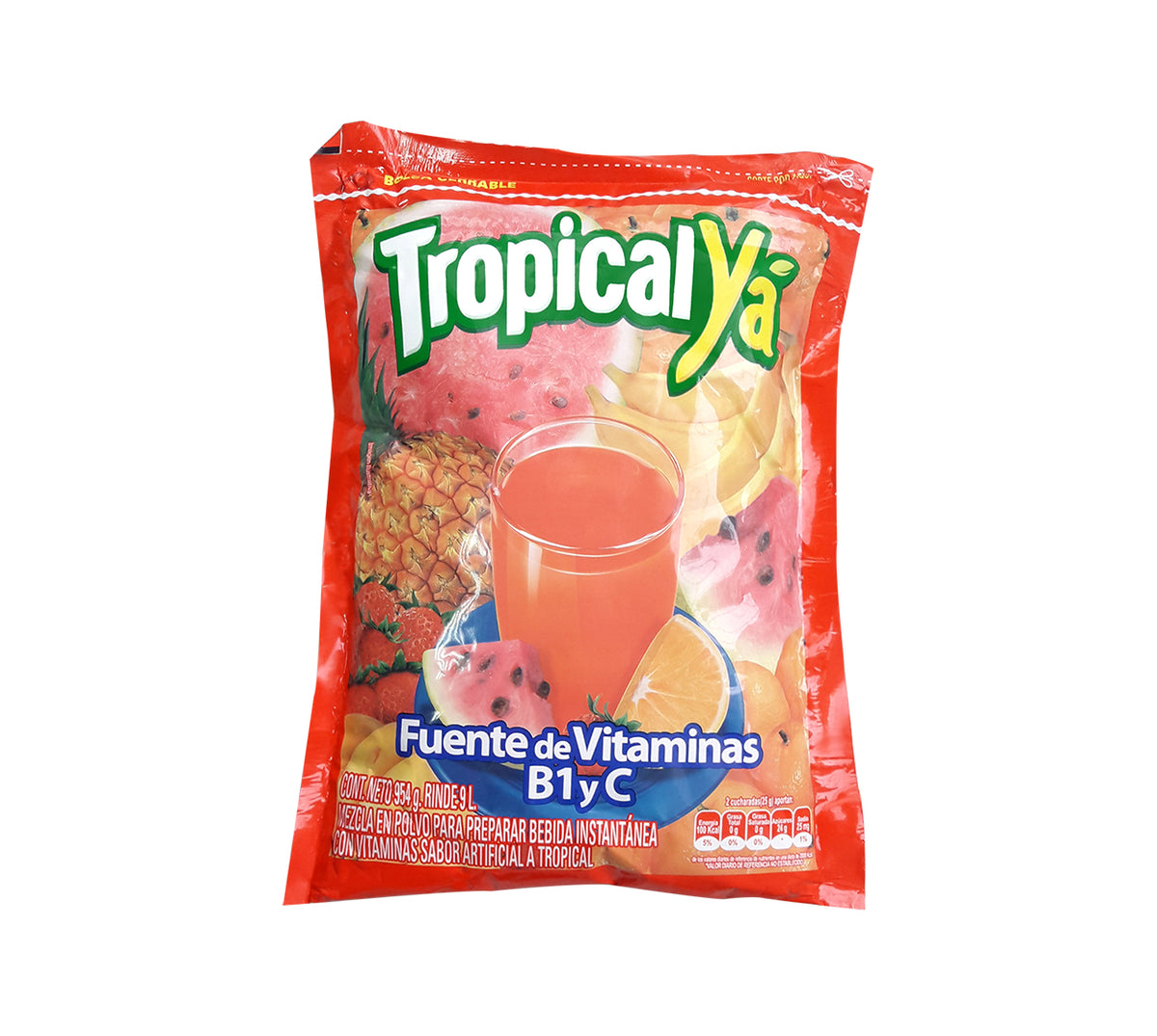 Refresco instantaneo tropical ya 10.5 lt