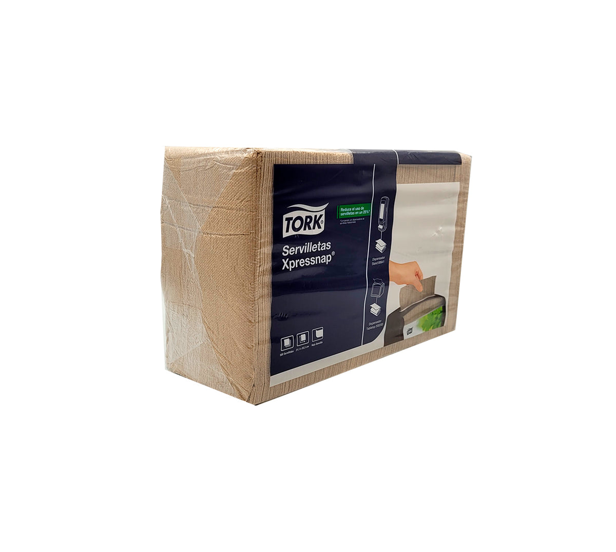Servilleta xpressnap reg 72163 natural x 500 und familia/tork
