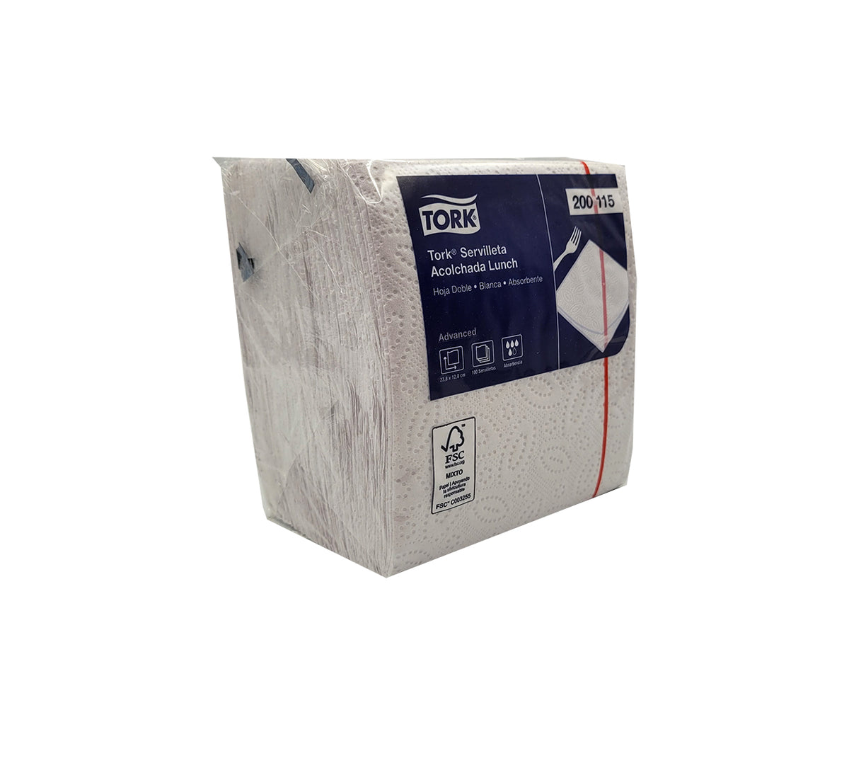 Servilleta acolchamax 200115 x 100 und blanco familia/tork