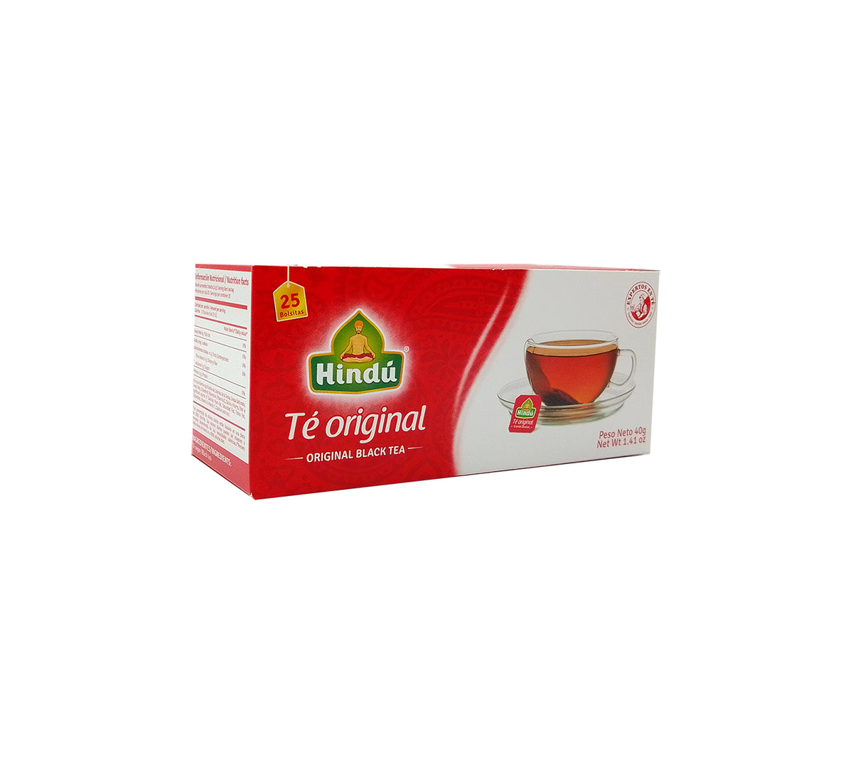 Te hindu negro original x 25 bolsas