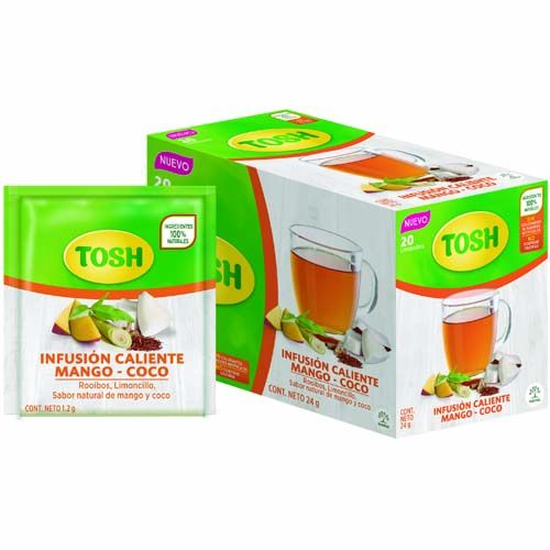 Infusion tosh mango coco x 20 bolsas 2031247