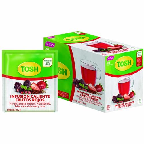 Infusion tosh frutos rojos x 20 bolsas 2031244