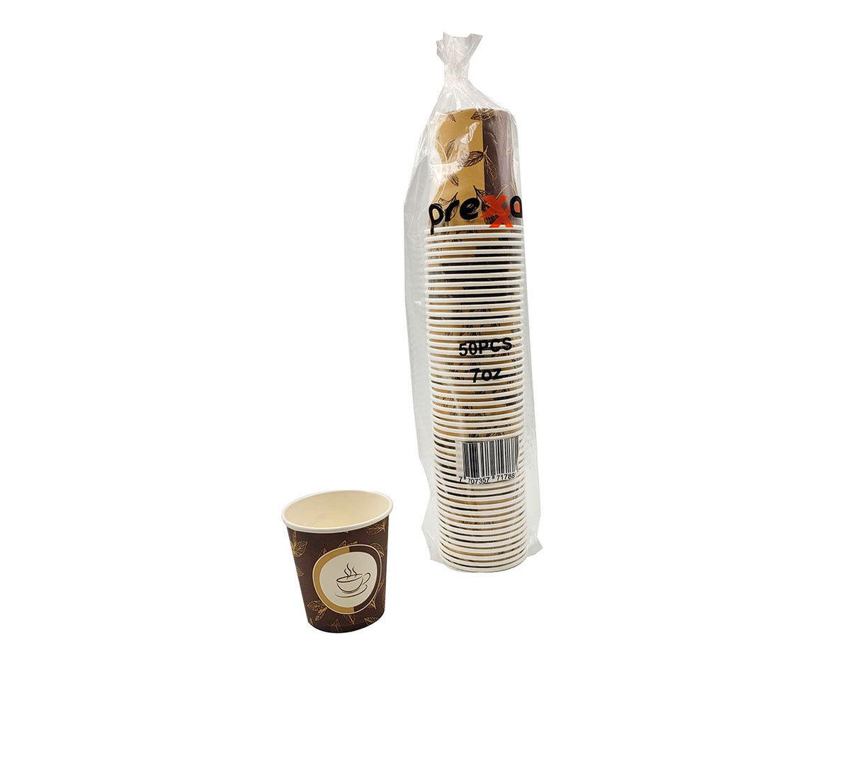Vaso carton estampado 7.0 oz x 50
