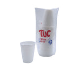 Vaso desechable blanco 9.0 oz x 50 tuc/optim/gutva