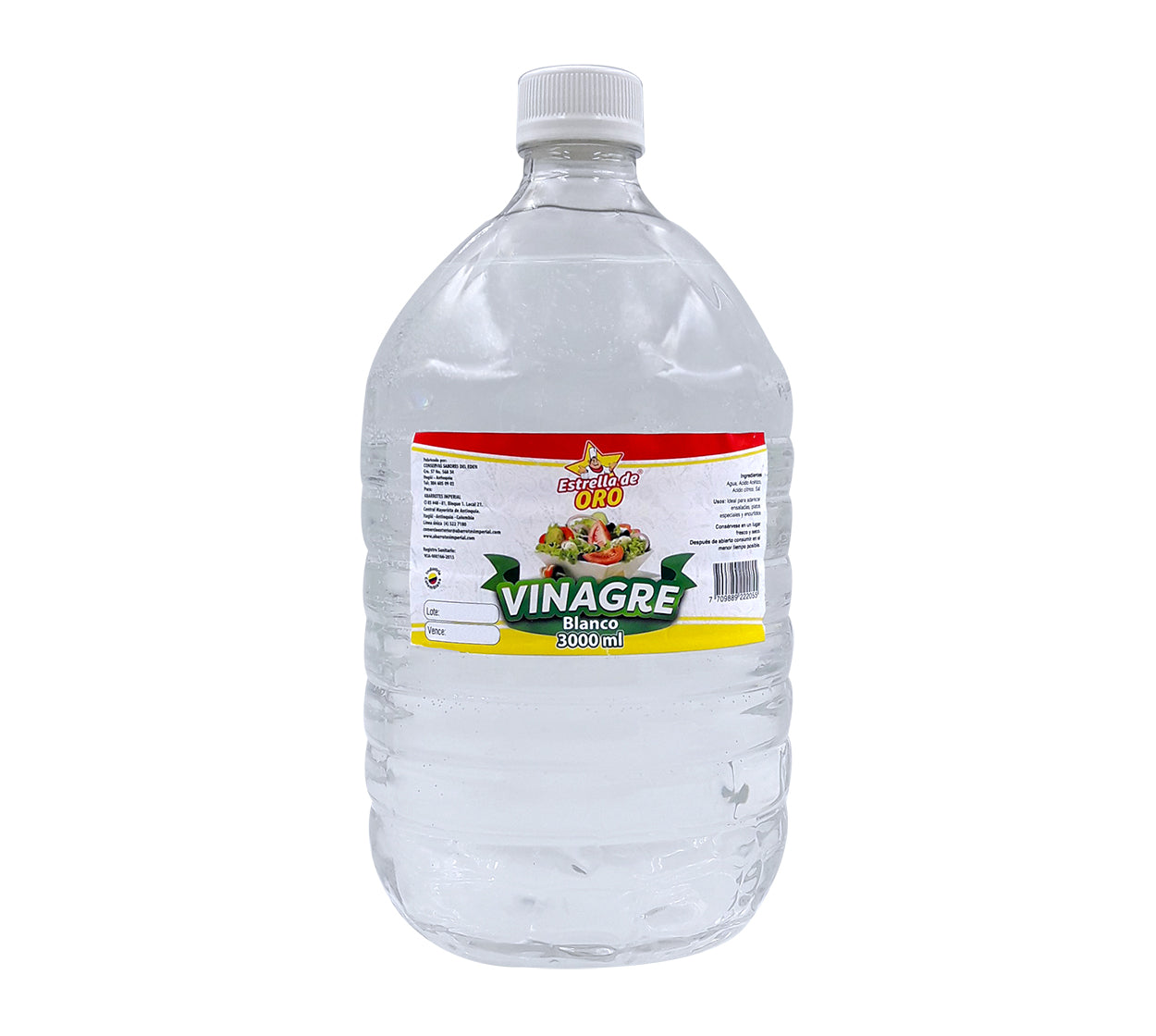 Vinagre blanco x 3000 ml