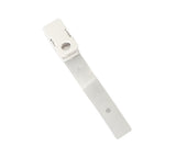 Gancho escarapela plastico blanco