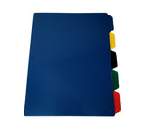 Guia clasificadora 105 color plastico x 5 economica