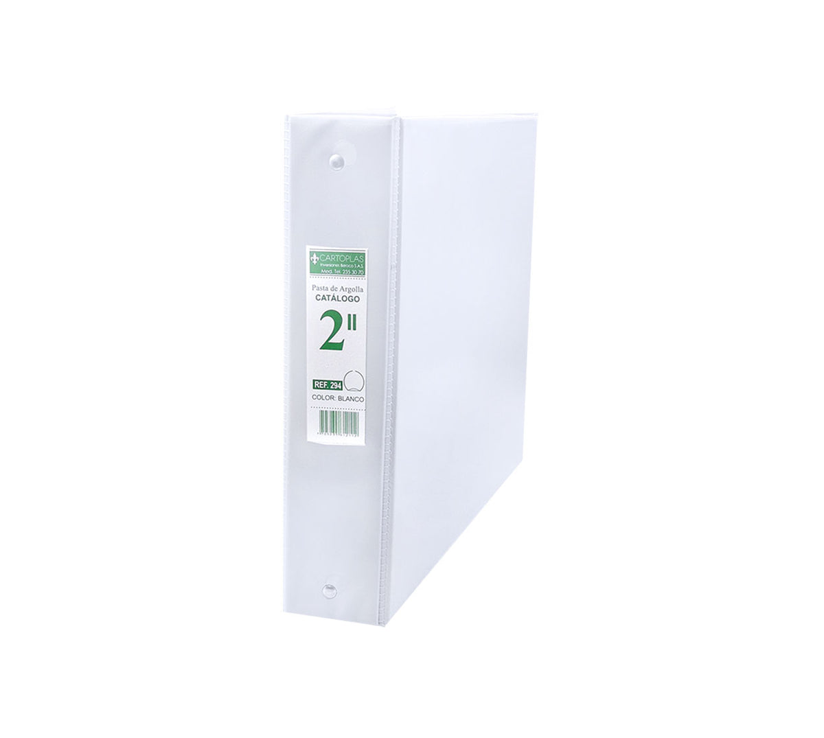 Pasta catalogo 2.0 r blanca cartoplas 294