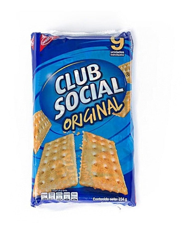 Galleta club social sabor original x 9