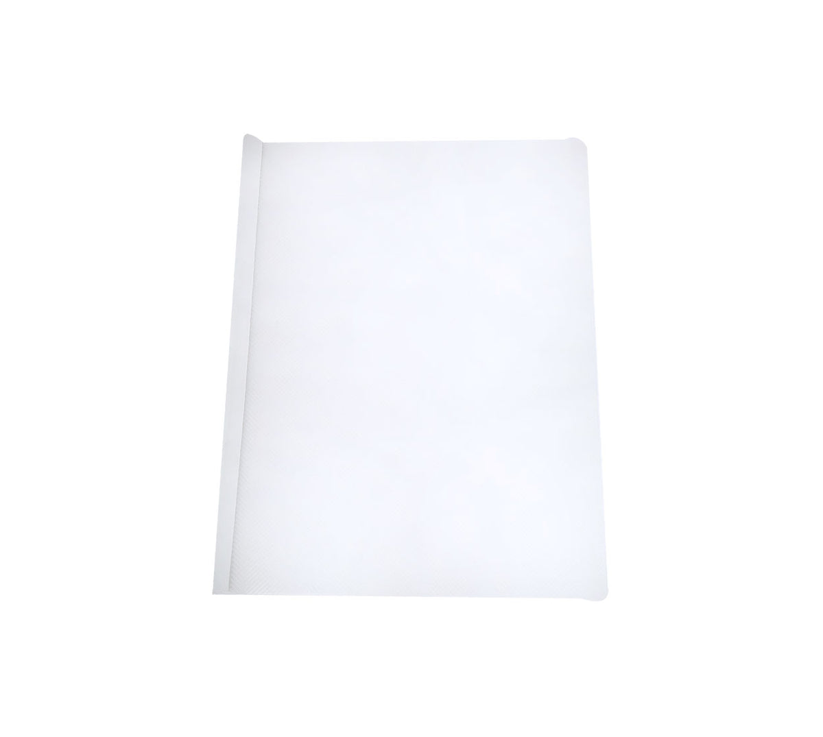 Cubierta biselete carta transparente