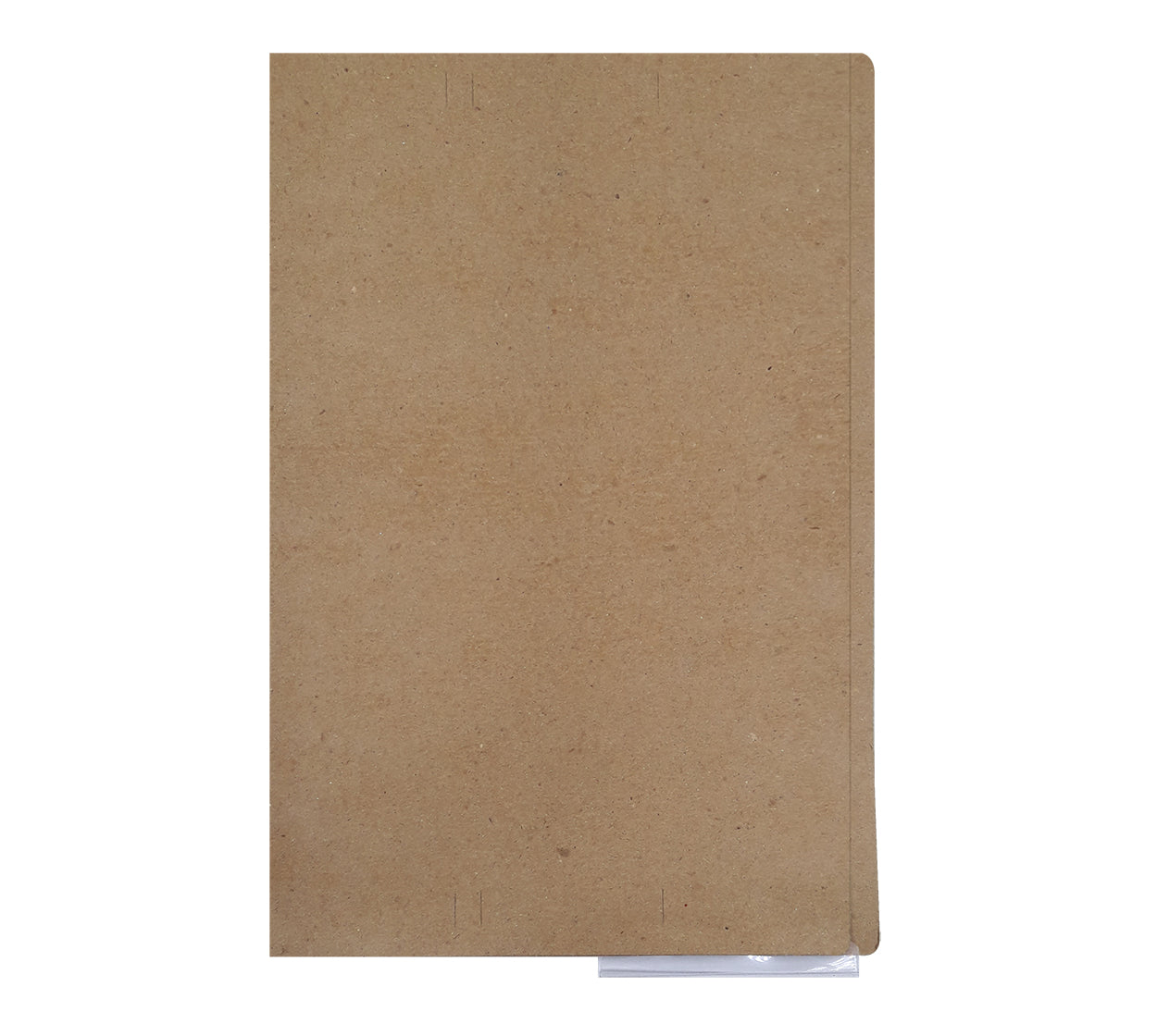Folder cellugia vertical superior oficio kraft 250 g fabrifolde